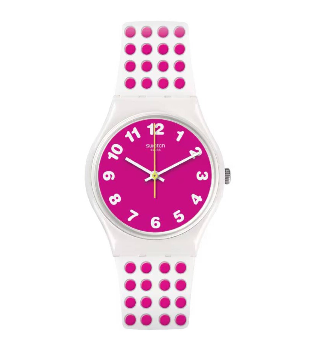 Reloj Swatch Gw190 Pinkdots Para Mujer 