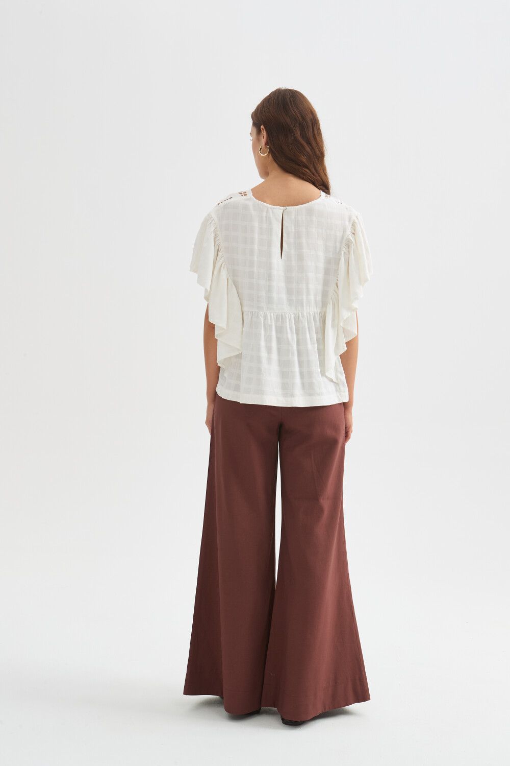 Pantalon Rafi Marron