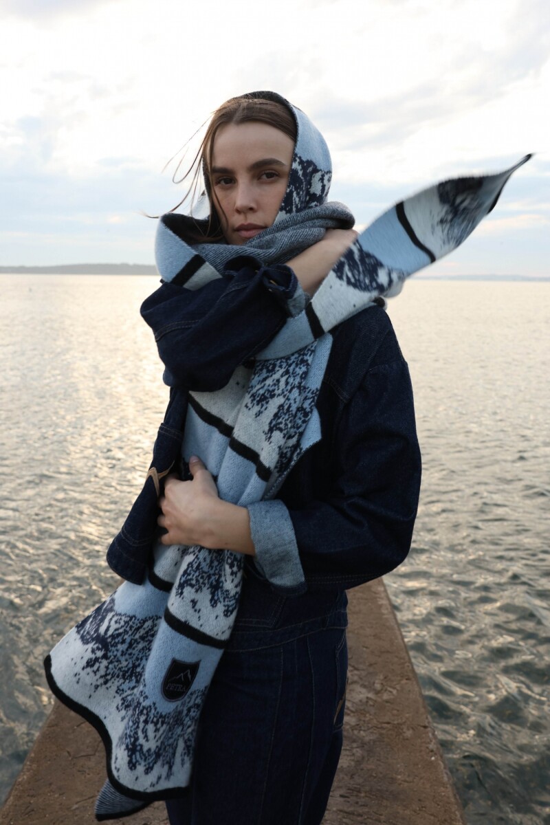 Bufanda Warm Azul