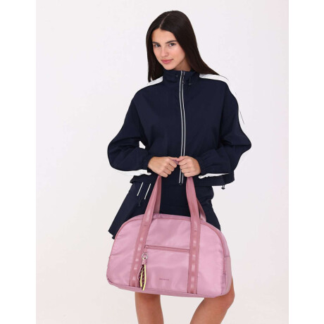 Bolso Deportivo Beige Violeta Uva