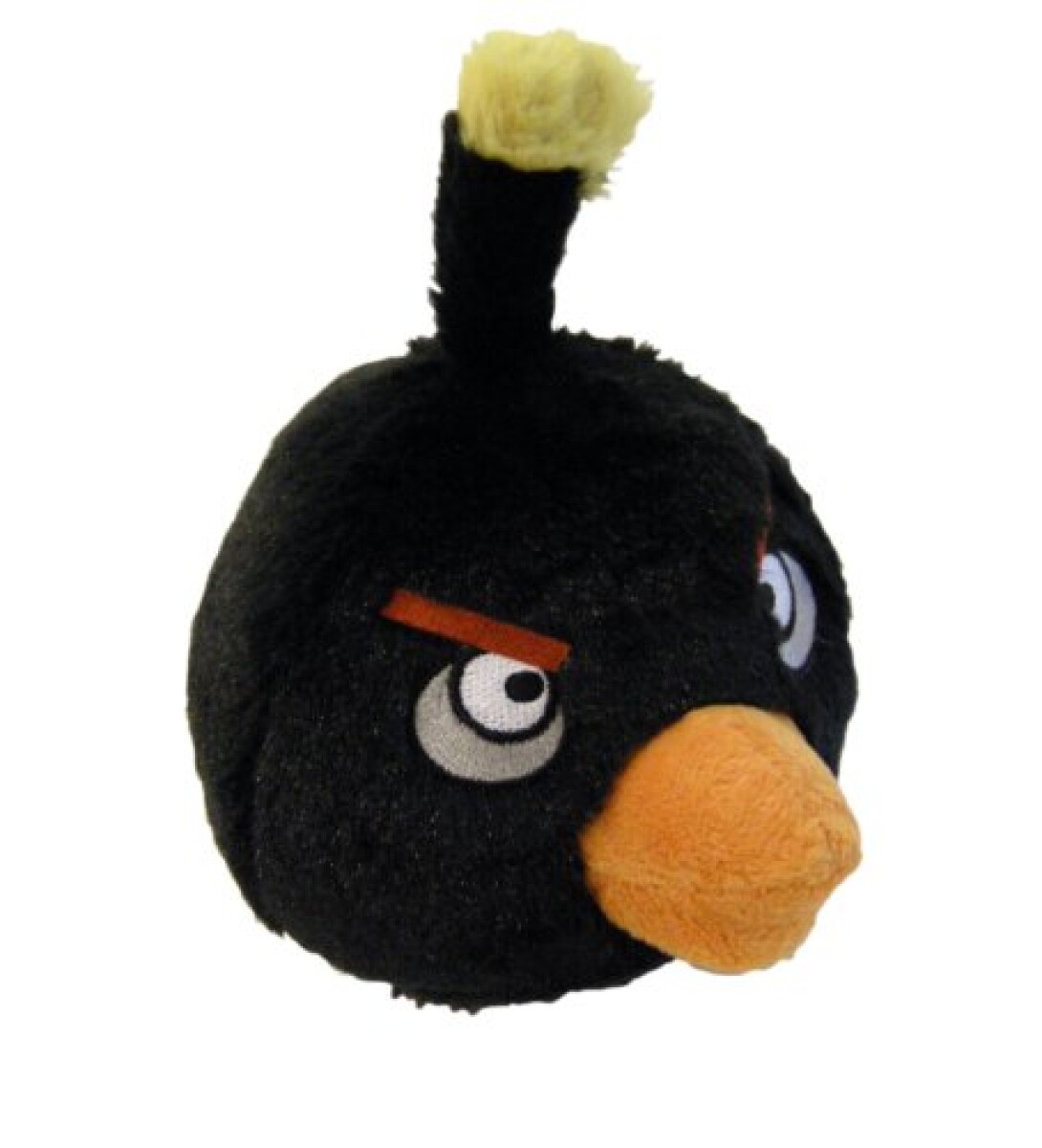 Angry Birds Peluches 10cm C/Sonido - Negro 