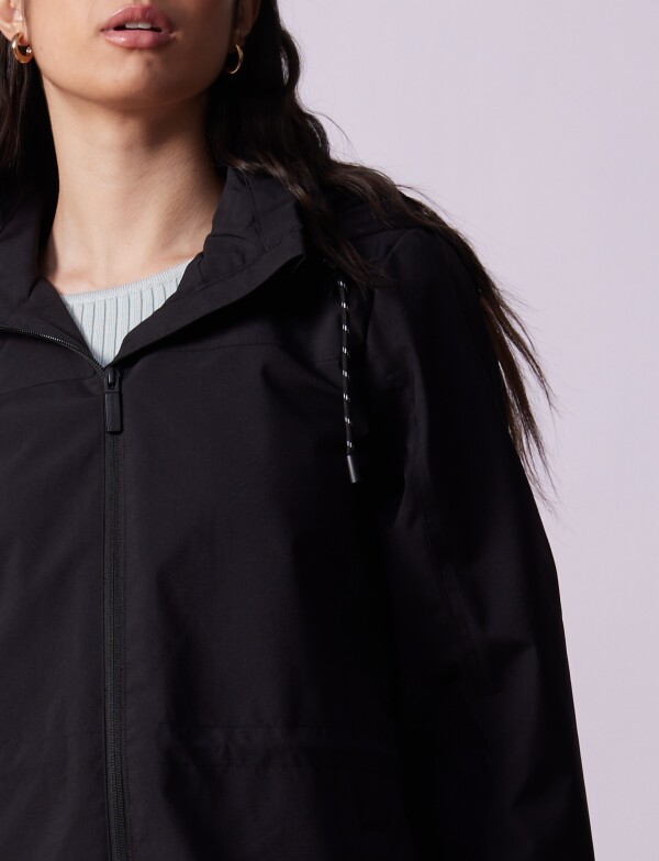 Gabardina Water Repellent NEGRO