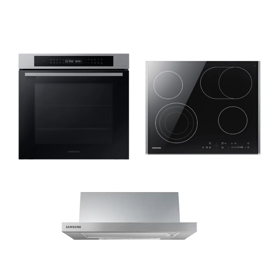 Combo Samsung horno, anafe y extractor SANV7B4040VAS/NK24M1030IS/CTR264KC01 Combo Samsung horno, anafe y extractor SANV7B4040VAS/NK24M1030IS/CTR264KC01