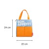 LT-BA-HF Lanchera Térmica Bon Appetit Helio Ferreti - Naranja