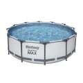 PISCINA BESTWAY STEEL PRO MAX 9150 LTS + ESCALERA, FILTRO Y BOMBA PISCINA BESTWAY STEEL PRO MAX 9150 LTS + ESCALERA, FILTRO Y BOMBA