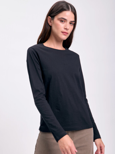 Remera básica Negra