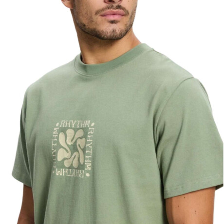 Remera Rhythm Grange Vintage Verde
