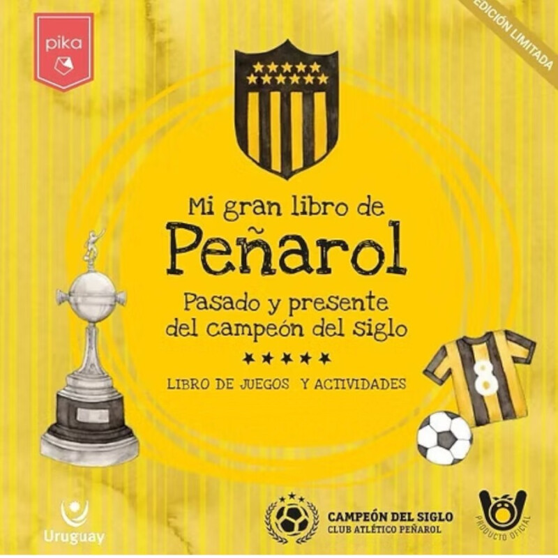 Libro Infantil Oficial Peñarol Pika Libro Infantil Oficial Peñarol Pika