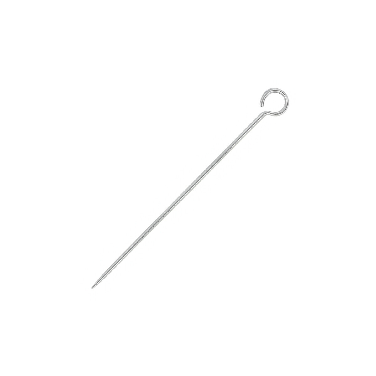 Pincho Brochete de Metal Set 12 Unidades 25 cm 