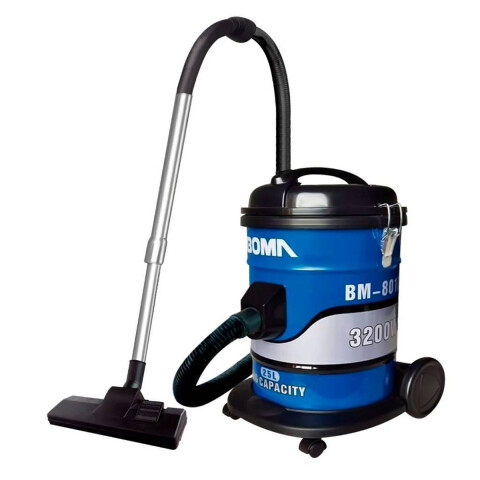 Aspiradora Industrial Boma Bm-801a 3200w 25 L ASPIRADORA BIDON BOMA BM-801A AZUL