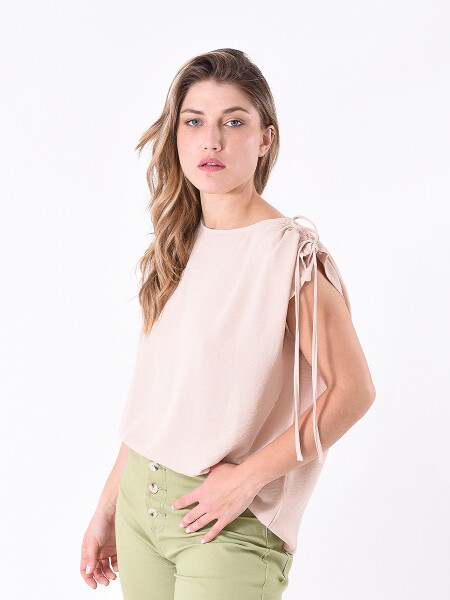 BLUSA CARO BEIGE CLARO