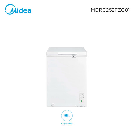 Freezer Dual Horizontal 100 Lts. Midea Mdrc252 Unica