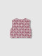 Chaleco Acolchado Reversible Berenjena