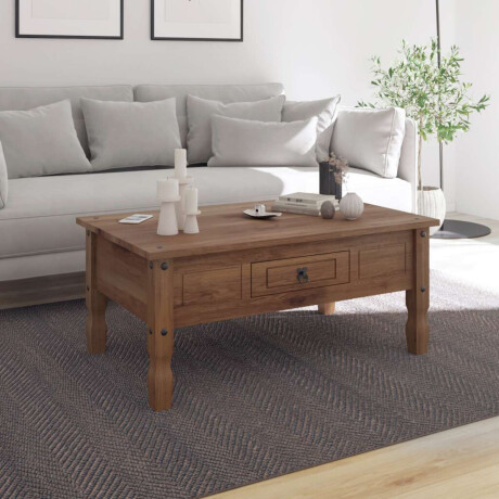 Mesa de Centro Linea Mexicana 100x60cm Nogal