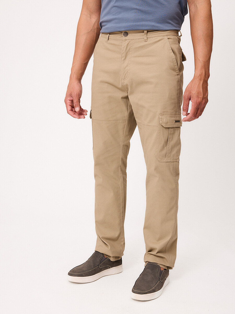 PANTALON DUOMO S27 POLANCO - Beige 