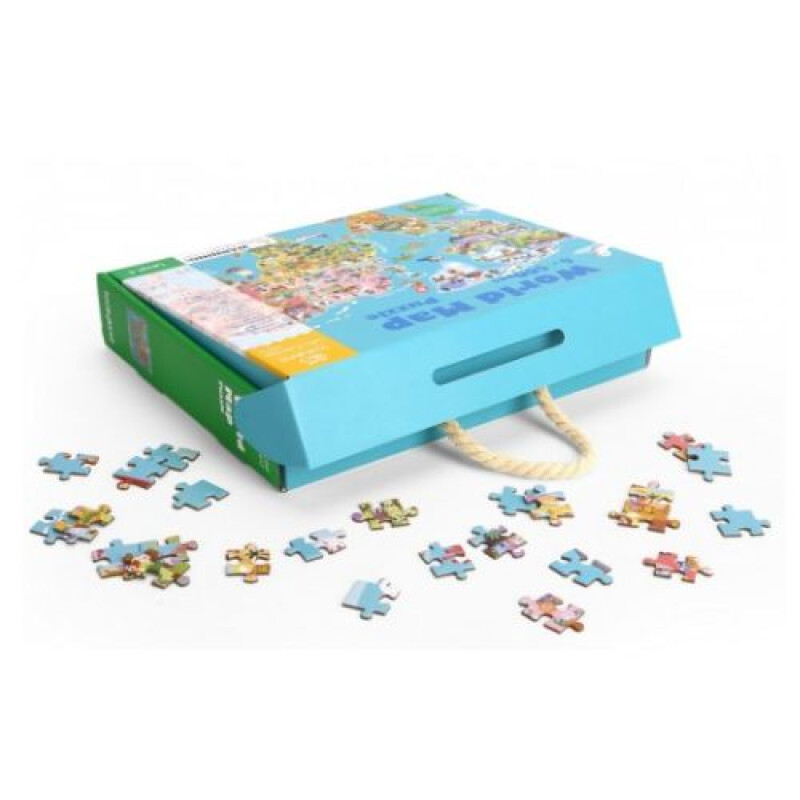 Rompecabezas - mapa del mundo Rompecabezas - Mapa Del Mundo