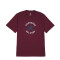 Remera Unisex Converse Go - To Bordó