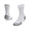UA AD Run Cushion 1pk Mid-WHT WHT-100