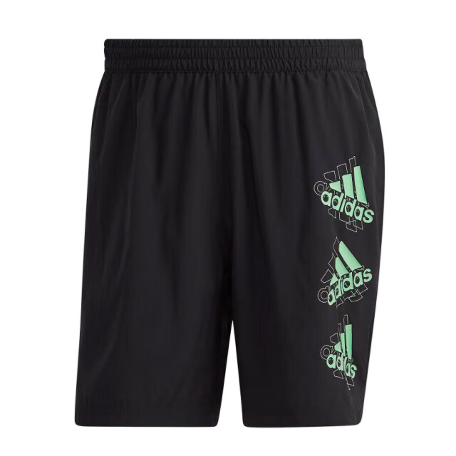 Short de Hombre Adidas Brand Love Negro - Verde