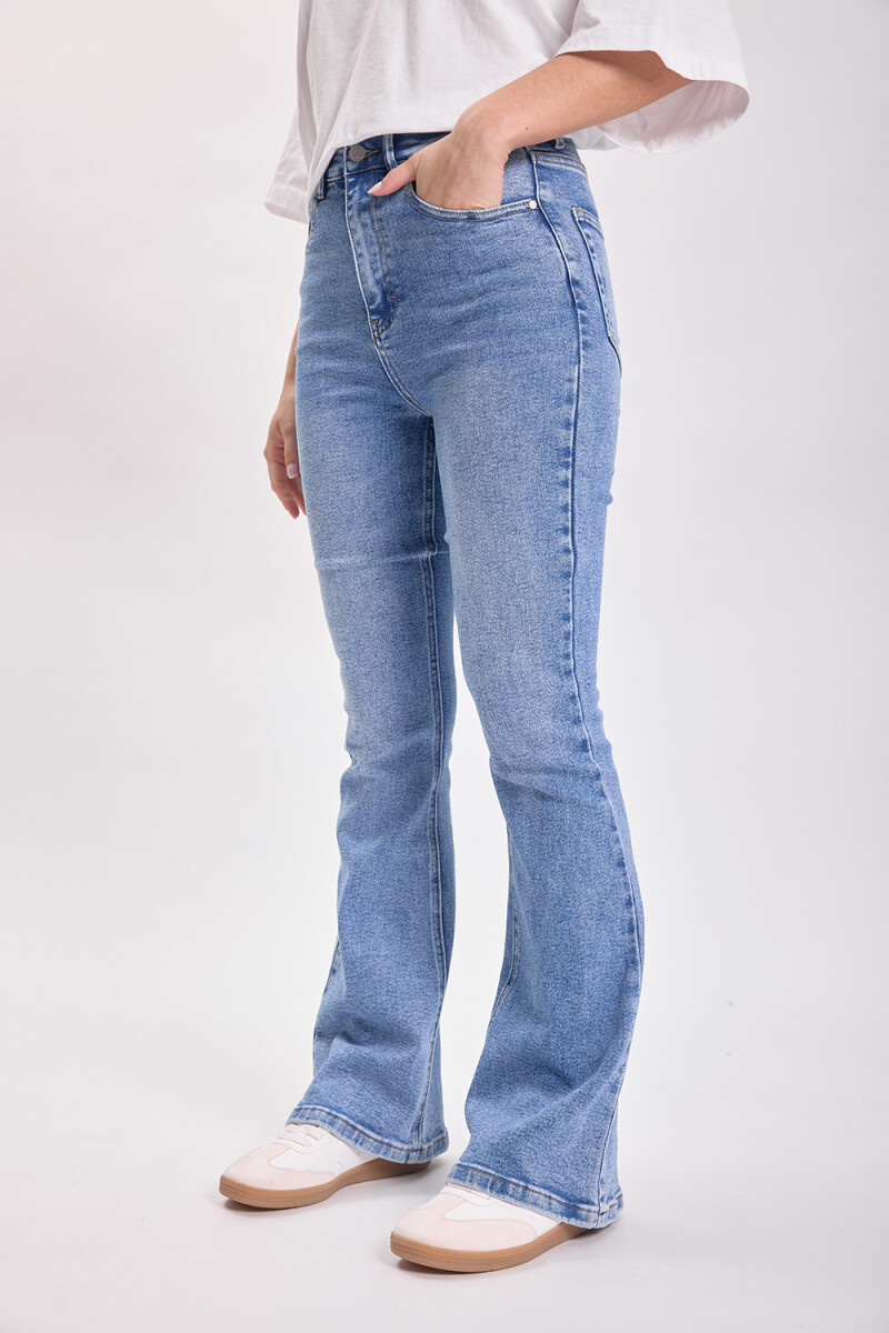 Pantalón de jean oxford Azul Medio