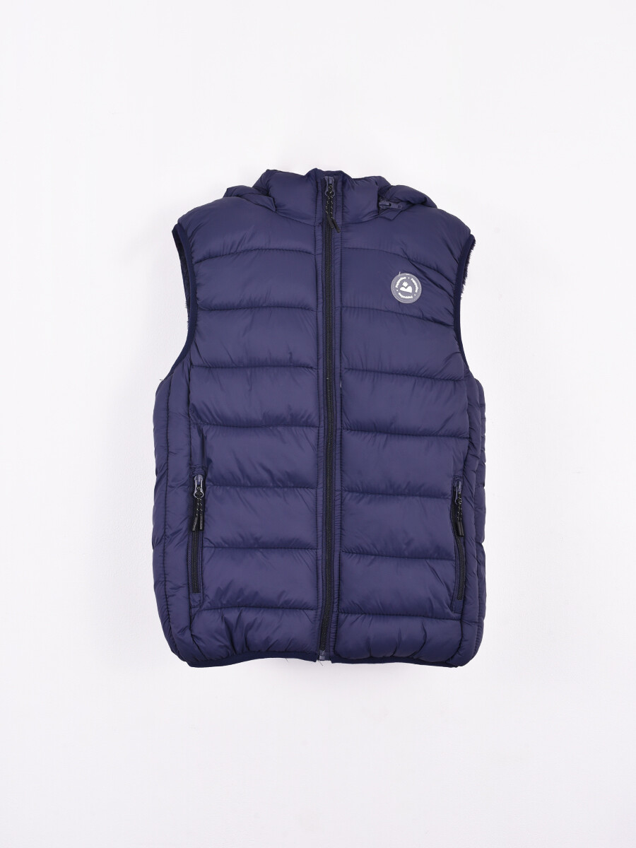 CHALECO JUNCAL - AZUL OSCURO 