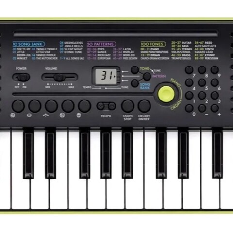 CASIO SA46 Teclado, 32t t/mini, 8polif, 100vv CASIO SA46 Teclado, 32t t/mini, 8polif, 100vv