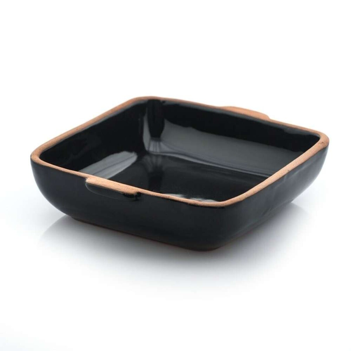 Fuente Cuadrada Terracota 2.5L - 30X30X8Cm 