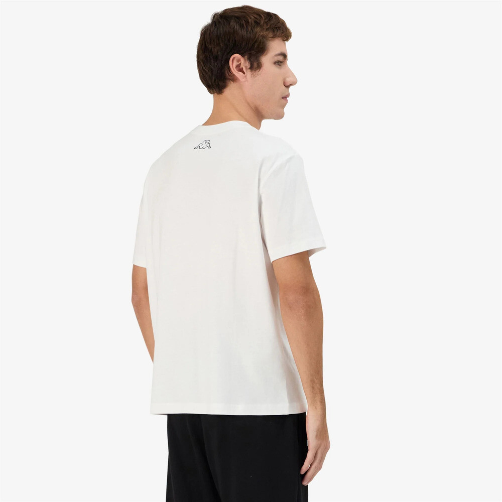 Polo Logo Glabu Hombre White