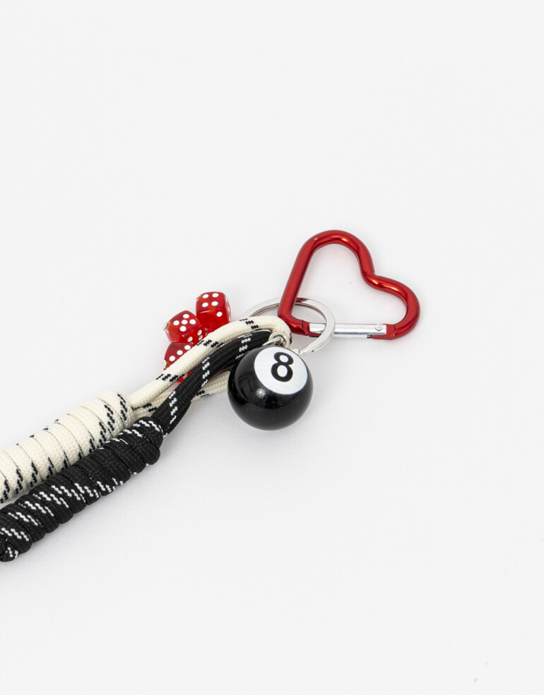 Llavero Cordón Llavero Y Bag Charm Mix Cordones - Combinacion Multicolor