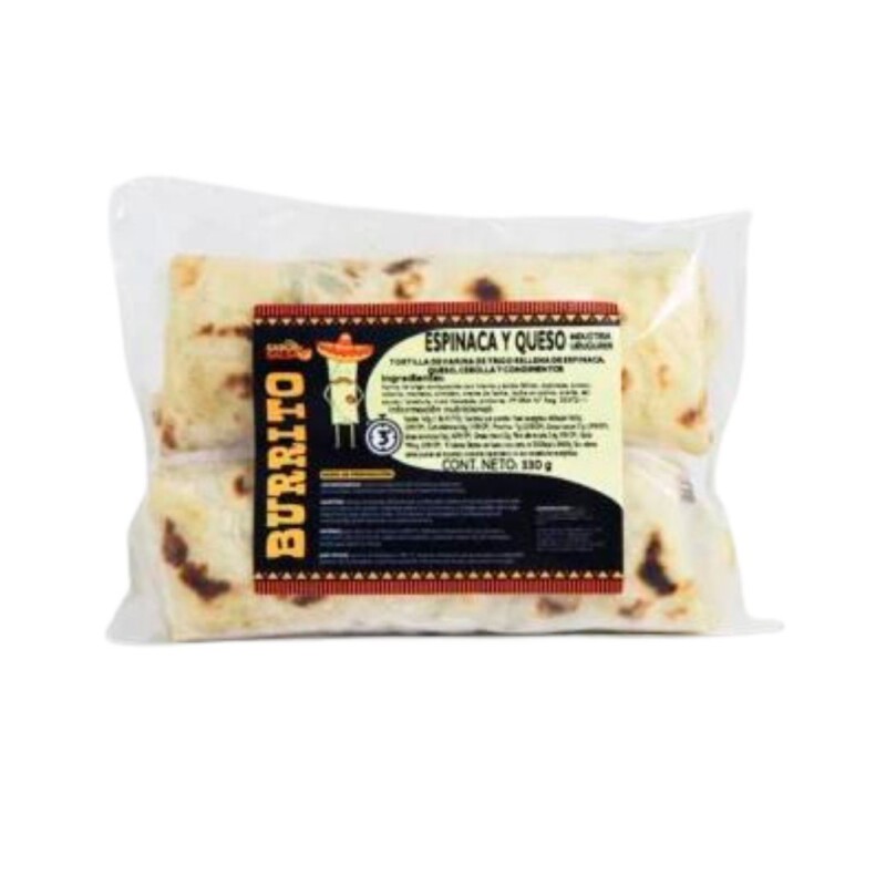 Burritos Espinaca y Queso - 300 g Burritos Espinaca y Queso - 300 g