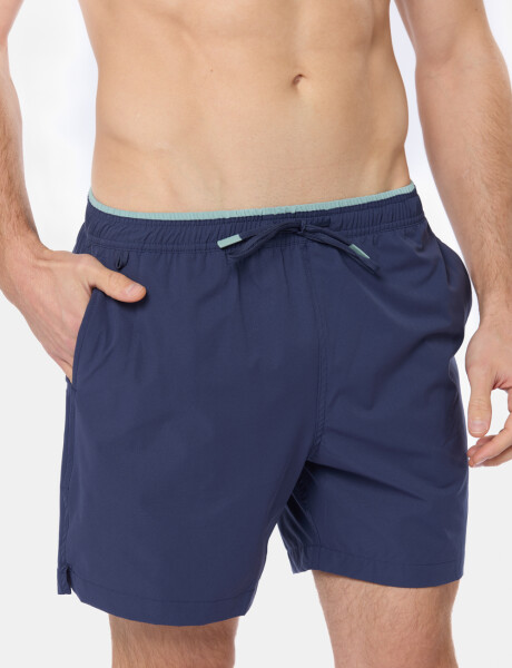 SHORT DE BAÑO LISO Piedra