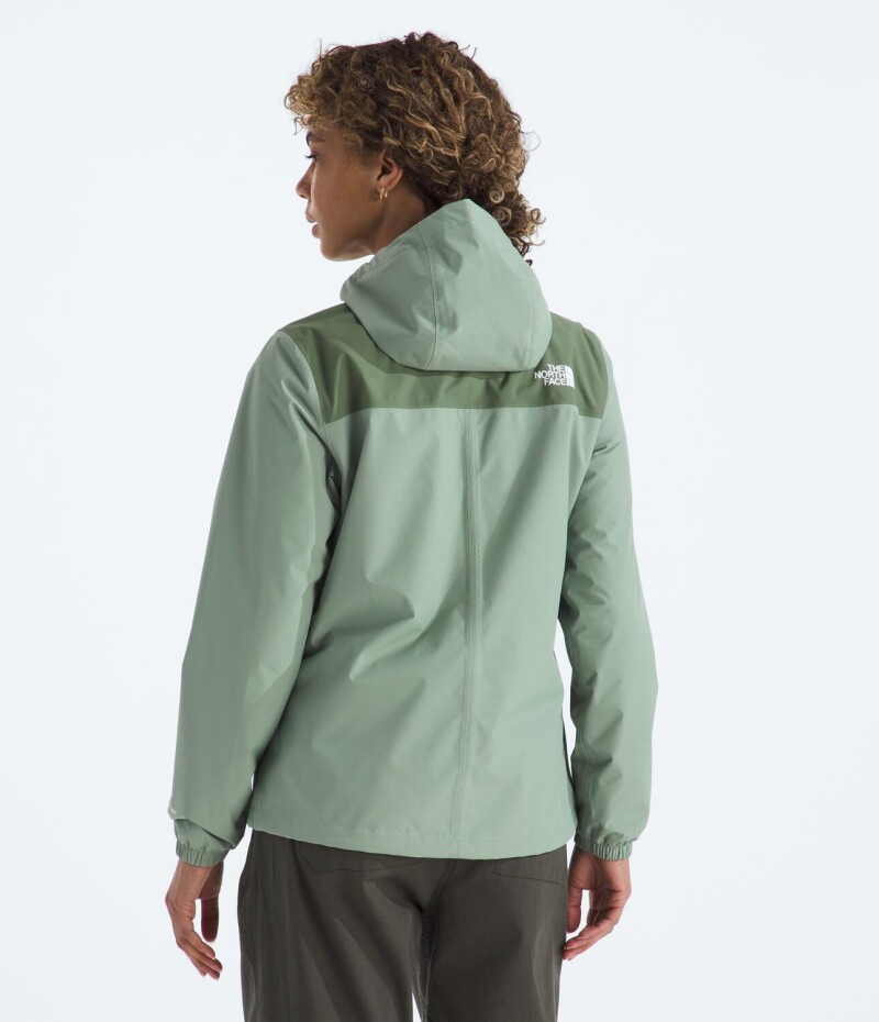 Campera Impermeable Antora mujer Slate Moss/bark Mist