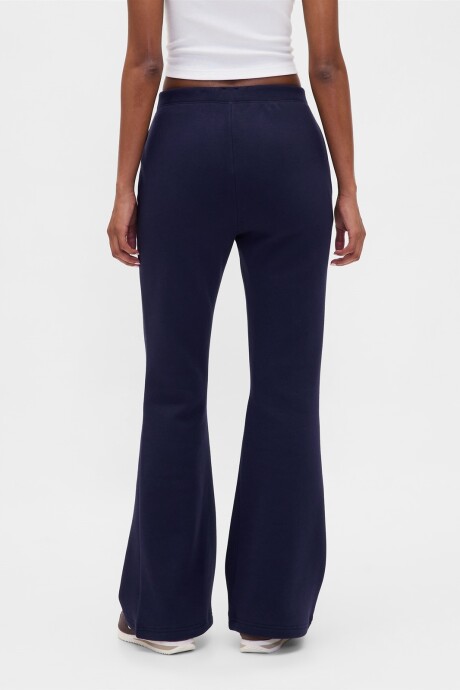 Pantalòn Deportivo Logo Gap Flare Mujer Navy Uniform V2