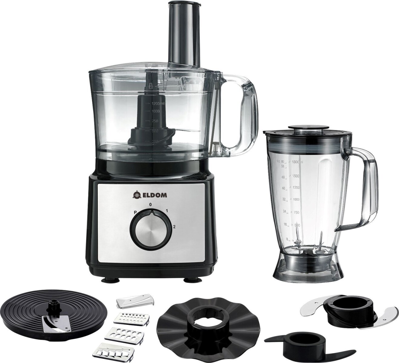 Multiprocesador Eldom MPRO 9 en 1 / 900w 3 Velocidades 