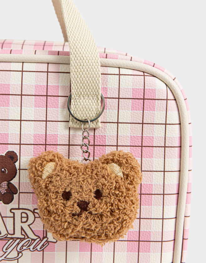 Porta Cosméticos Necessaires - Estampado Escoces