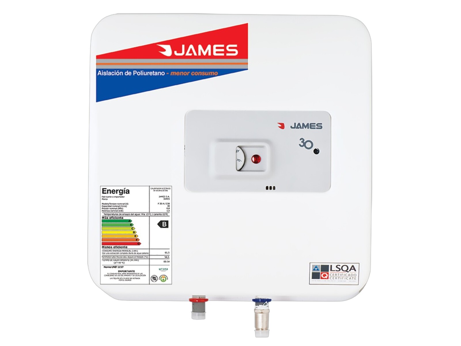 Termofon James Prisma 30l 