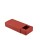 Caja eco bombones delux 6x12x2,5 cm. (3 bombones) ROJO