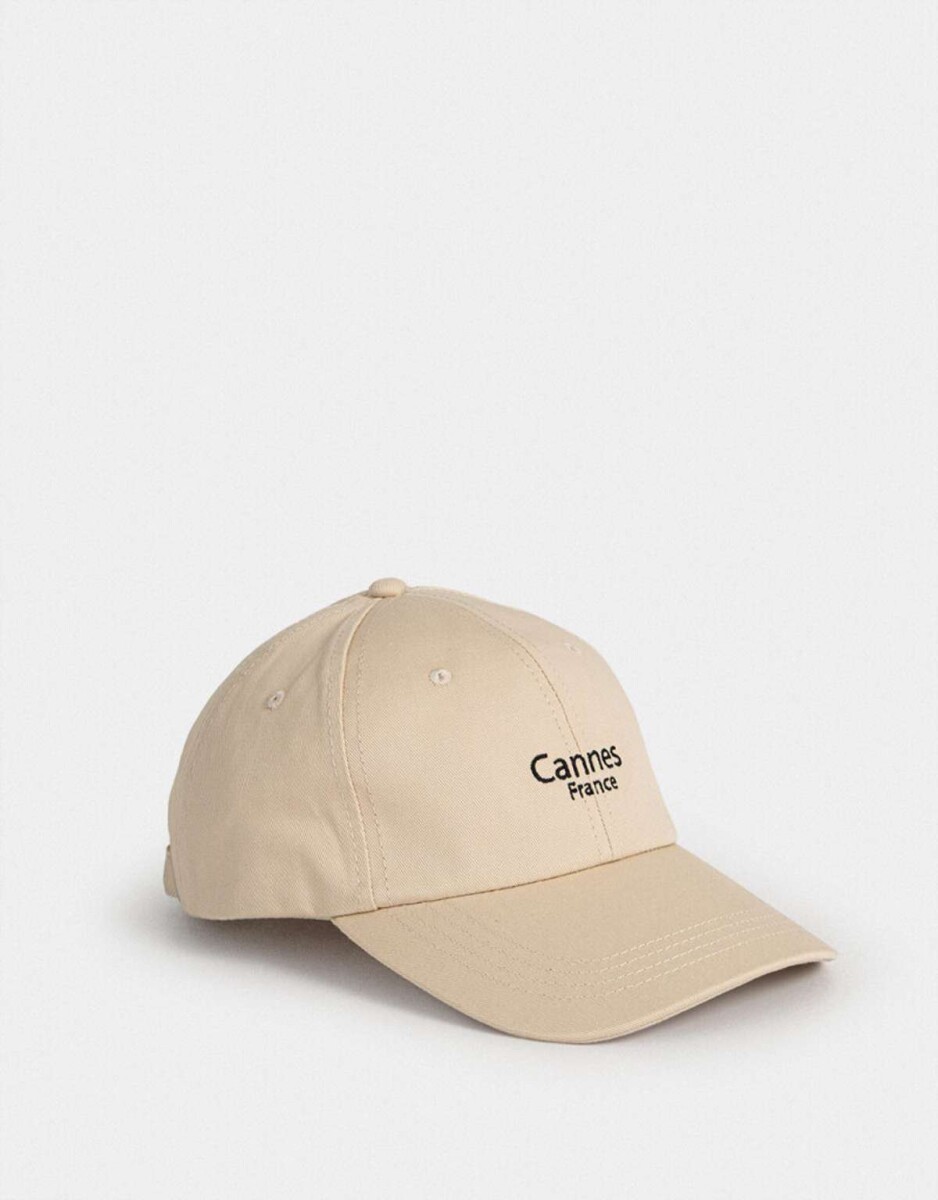 Gorra Caps - Blanco Crudo 