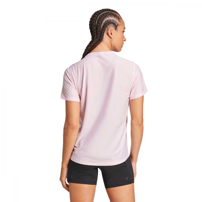 Remera Own The Run de Mujer Rosado