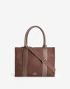 Shopper Cartera Shopper Combinada - Marron Chocolate