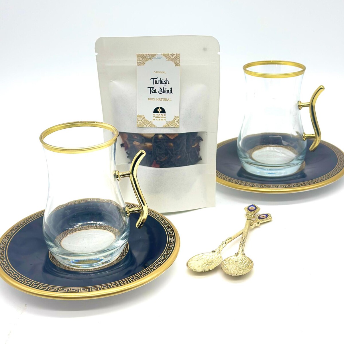 Set de té para dos personas vip cerámica - Negro 