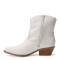 Botas de Mujer Bottero Texanas Blanco