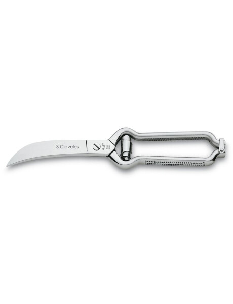 TIJERA TRINCHAR 24CM ACERO INOXIDABLE CAJA PVC 3 CLAVELES TIJERA TRINCHAR 24CM ACERO INOXIDABLE CAJA PVC 3 CLAVELES