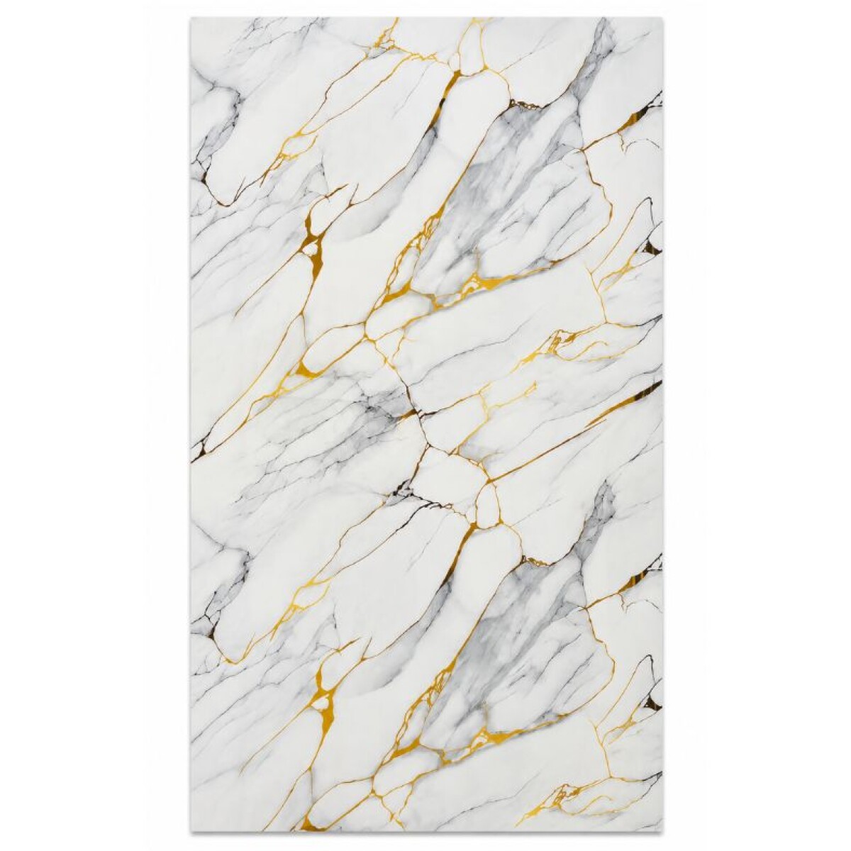 Placa PVC marmol 1,22x2,44m blanco con dorado GM81932JX