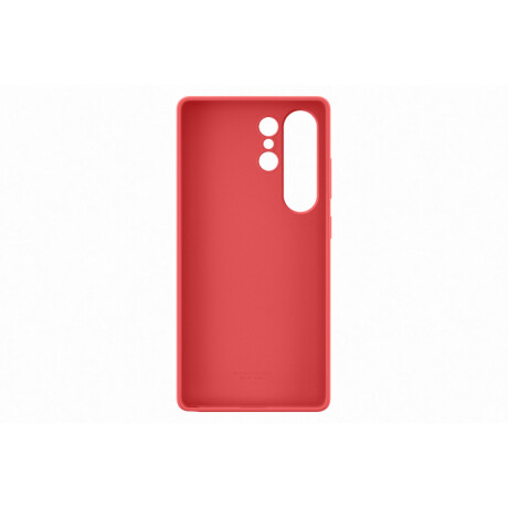 Galaxy S25 Ultra Silicone Case Red