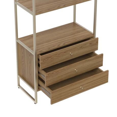 ESCRITORIO + GRAN BIBLIOTECA VOSS