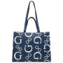 Cartera Guess Forber Azul Logo 0