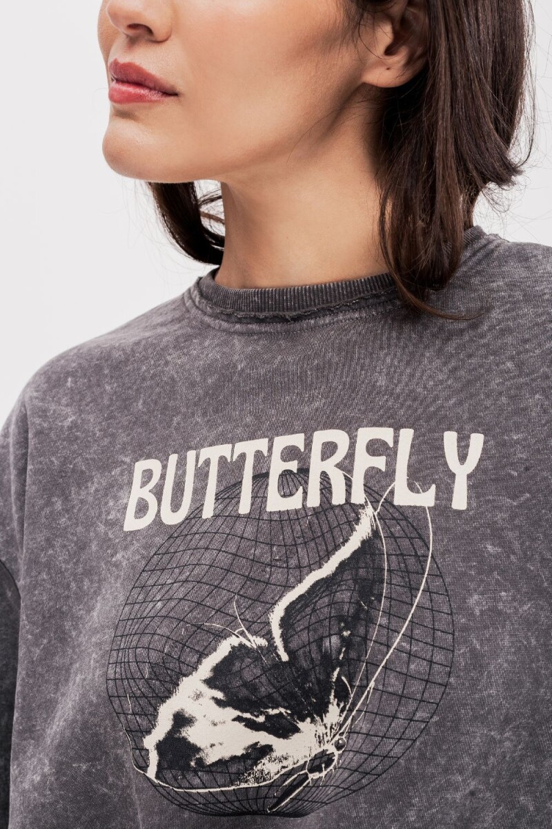 Buzo oversize Bari Gris