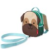 Mochila con arnes skip hop perro pug