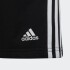 Short Adidas Essentials 3 Rayas Negro